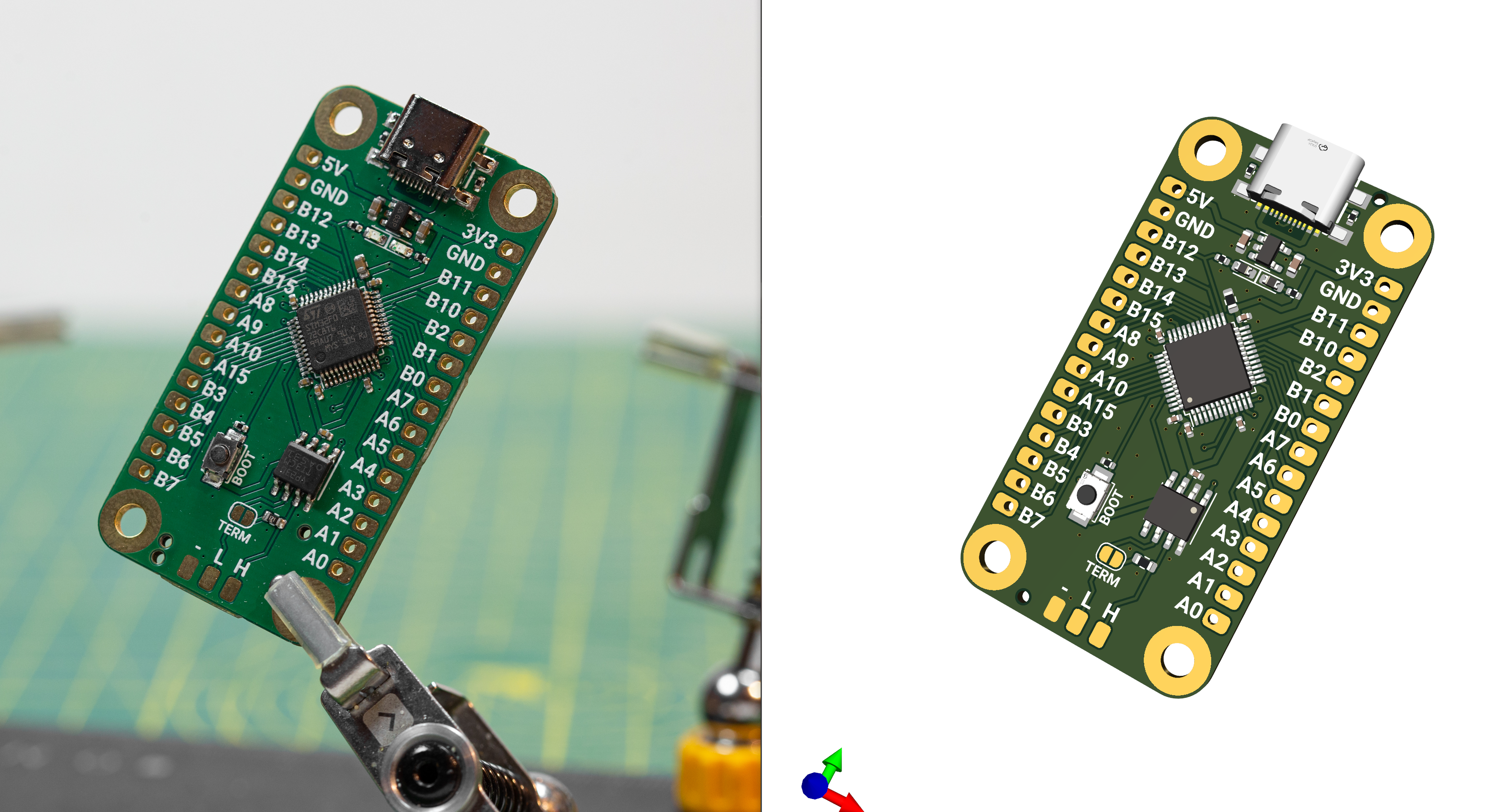 Low-Cost STM32 Development Board